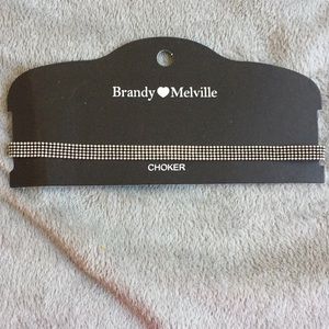 Brandy Melville choker.